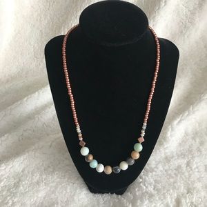 Beaded Amazonite Necklace